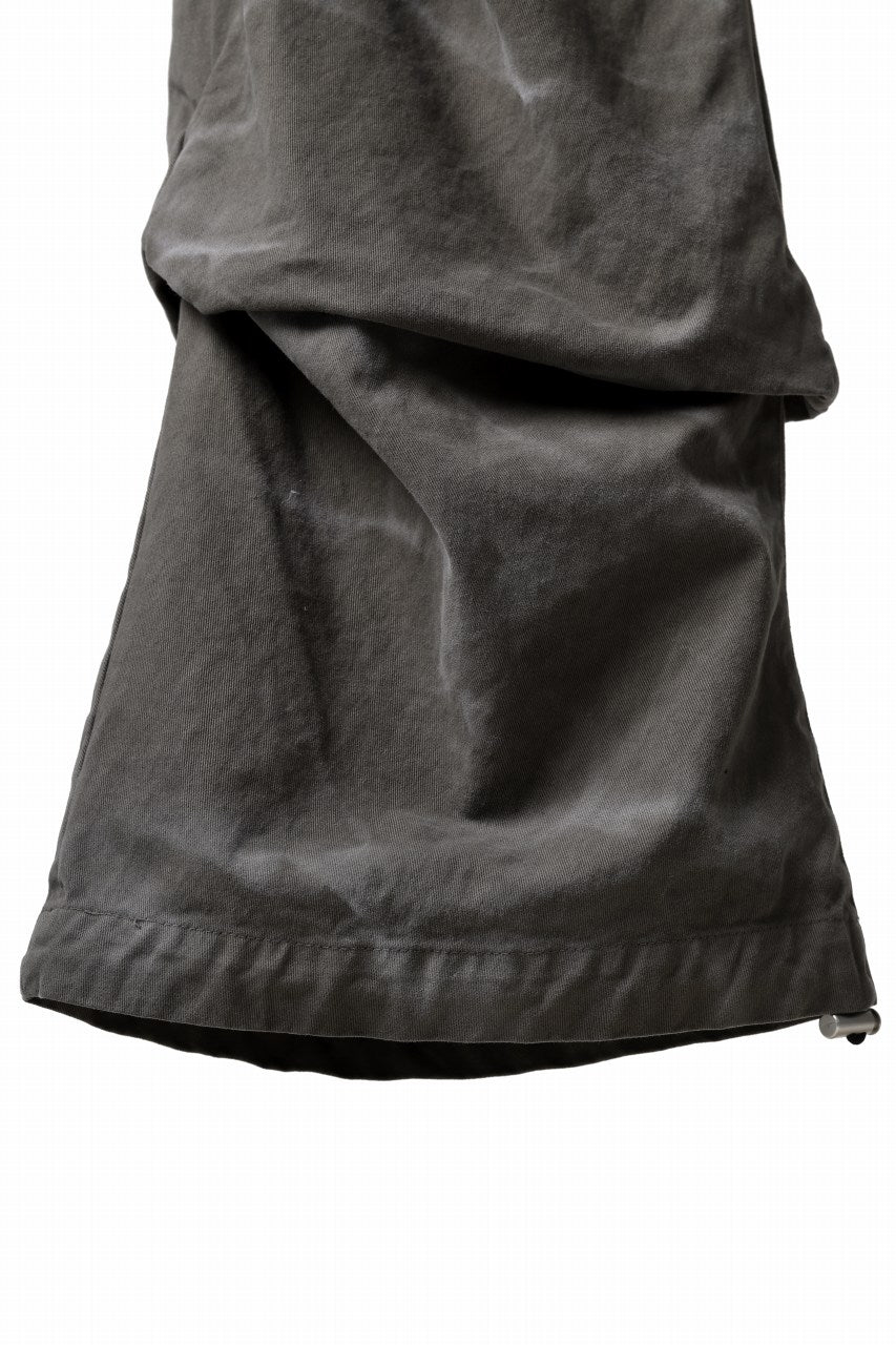 画像をギャラリービューアに読み込む, A.F ARTEFACT TUCK VOLUME BAGGY PANTS / VINTAGE DYED (KHAKI)