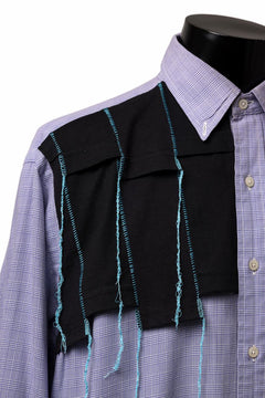 画像をギャラリービューアに読み込む, MASSIMO SABBADIN exclusive PLAID CHECK SHIRT (rpl str)