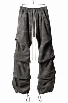 画像をギャラリービューアに読み込む, A.F ARTEFACT TUCK VOLUME BAGGY PANTS / VINTAGE DYED (KHAKI)