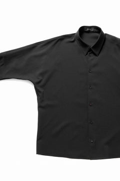 画像をギャラリービューアに読み込む, D-VEC QD LINEN LIKE PL L/S SHIRT (BLACK)
