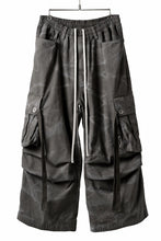 画像をギャラリービューアに読み込む, A.F ARTEFACT EXTREME WIDE CARGO PANTS / VINTAGE DYED (KHAKI)