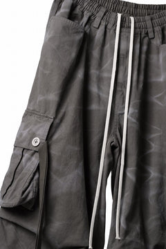 画像をギャラリービューアに読み込む, A.F ARTEFACT EXTREME WIDE CARGO PANTS / VINTAGE DYED (KHAKI)
