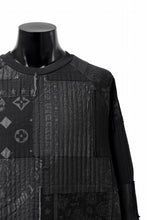 画像をギャラリービューアに読み込む, MASSIMO SABBADIN exclusive BORO SWEAT PULLOVER (black)