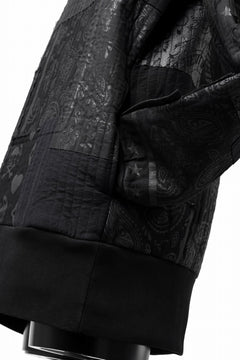 画像をギャラリービューアに読み込む, MASSIMO SABBADIN exclusive BORO SWEAT PULLOVER (black)