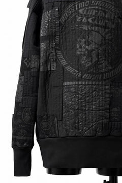 画像をギャラリービューアに読み込む, MASSIMO SABBADIN exclusive BORO SWEAT PULLOVER (black)