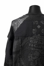 画像をギャラリービューアに読み込む, MASSIMO SABBADIN exclusive BORO SWEAT PULLOVER (black)