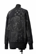 画像をギャラリービューアに読み込む, MASSIMO SABBADIN exclusive BORO SWEAT PULLOVER (black)