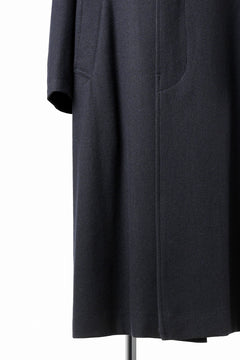 画像をギャラリービューアに読み込む, Y's for men  SOUTIEN COLLAR COAT / SMOOTH FLANNEL (NAVY)