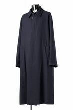 画像をギャラリービューアに読み込む, Y's for men  SOUTIEN COLLAR COAT / SMOOTH FLANNEL (NAVY)