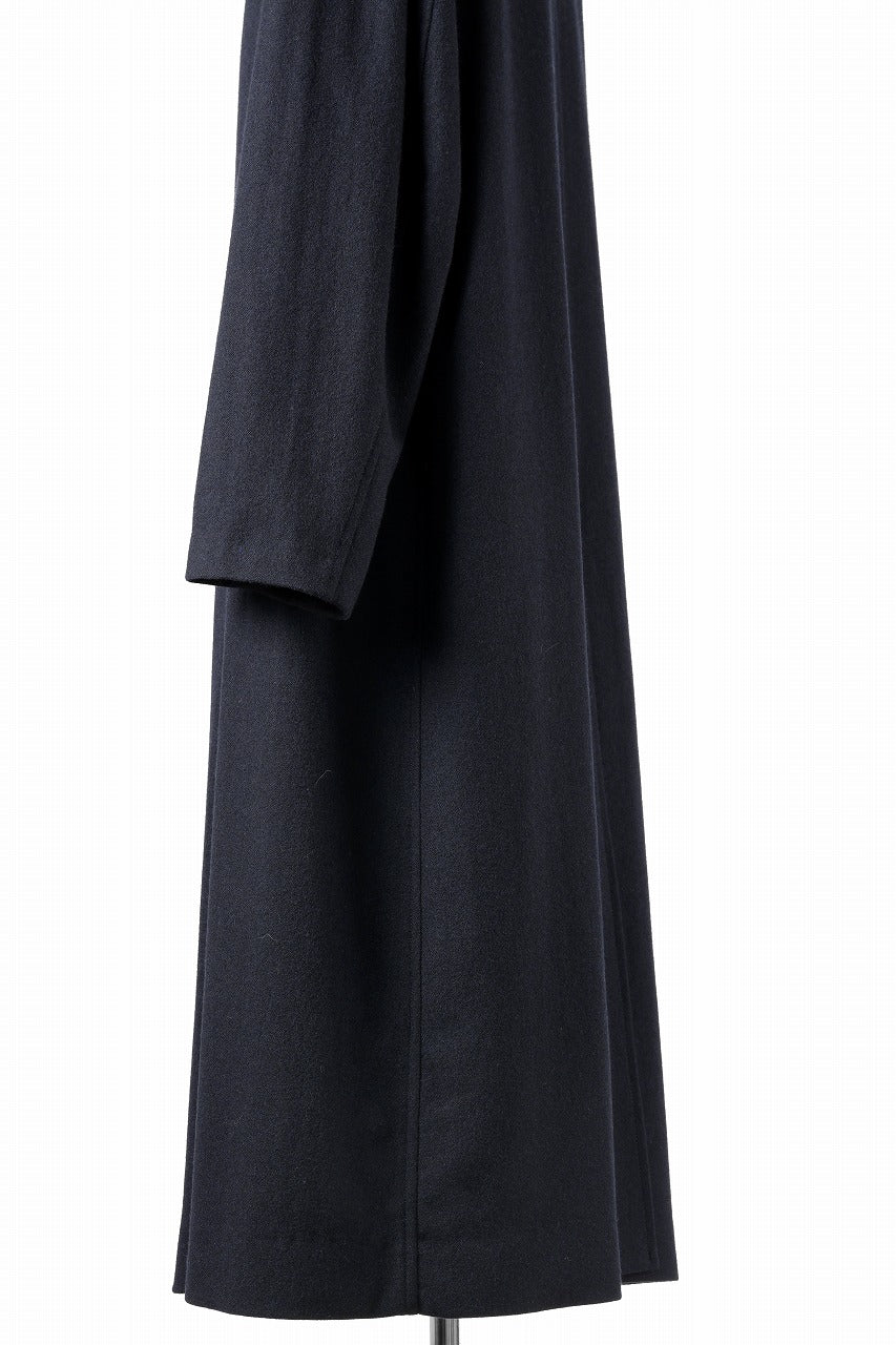 画像をギャラリービューアに読み込む, Y's for men  SOUTIEN COLLAR COAT / SMOOTH FLANNEL (NAVY)