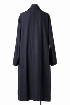 画像をギャラリービューアに読み込む, Y's for men  SOUTIEN COLLAR COAT / SMOOTH FLANNEL (NAVY)