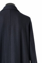 画像をギャラリービューアに読み込む, Y's for men  SOUTIEN COLLAR COAT / SMOOTH FLANNEL (NAVY)