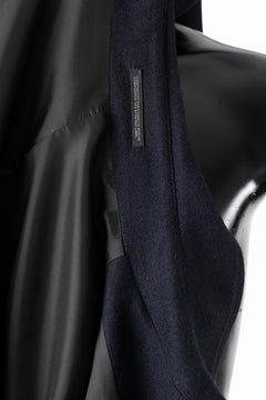 画像をギャラリービューアに読み込む, Y's for men  SOUTIEN COLLAR COAT / SMOOTH FLANNEL (NAVY)