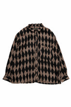 画像をギャラリービューアに読み込む, Aleksandr Manamis exclusive HARLEQUIN SHORT COLLAR REGULAR SHIRT (HARLEQUIN)