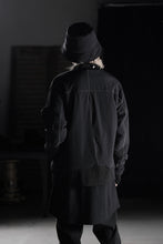 画像をギャラリービューアに読み込む, thom/krom MA-1 JACKET / ELASTIC NYLON + WARM PADDED (BLACK)