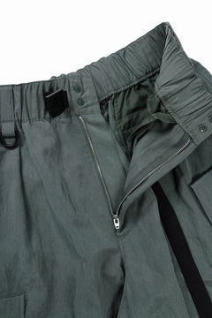 画像をギャラリービューアに読み込む, Y-3 Yohji Yamamoto WASH TWILL SHORTS (GREEN OXIDE)