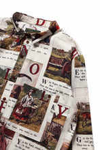 画像をギャラリービューアに読み込む, Aleksandr Manamis exclusive BIRD CHILDREN SHORT COLLAR REGULAR SHIRT (L'ALPHABET)