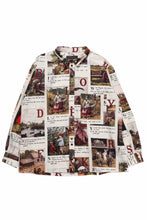 画像をギャラリービューアに読み込む, Aleksandr Manamis exclusive BIRD CHILDREN SHORT COLLAR REGULAR SHIRT (L'ALPHABET)