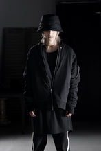 画像をギャラリービューアに読み込む, thom/krom MA-1 JACKET / ELASTIC NYLON + WARM PADDED (BLACK)