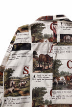 画像をギャラリービューアに読み込む, Aleksandr Manamis exclusive BIRD CHILDREN SHORT COLLAR REGULAR SHIRT (L'ALPHABET)