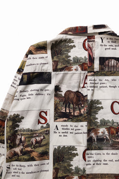 画像をギャラリービューアに読み込む, Aleksandr Manamis exclusive BIRD CHILDREN SHORT COLLAR REGULAR SHIRT (L'ALPHABET)