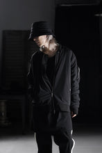 画像をギャラリービューアに読み込む, thom/krom MA-1 JACKET / ELASTIC NYLON + WARM PADDED (BLACK)