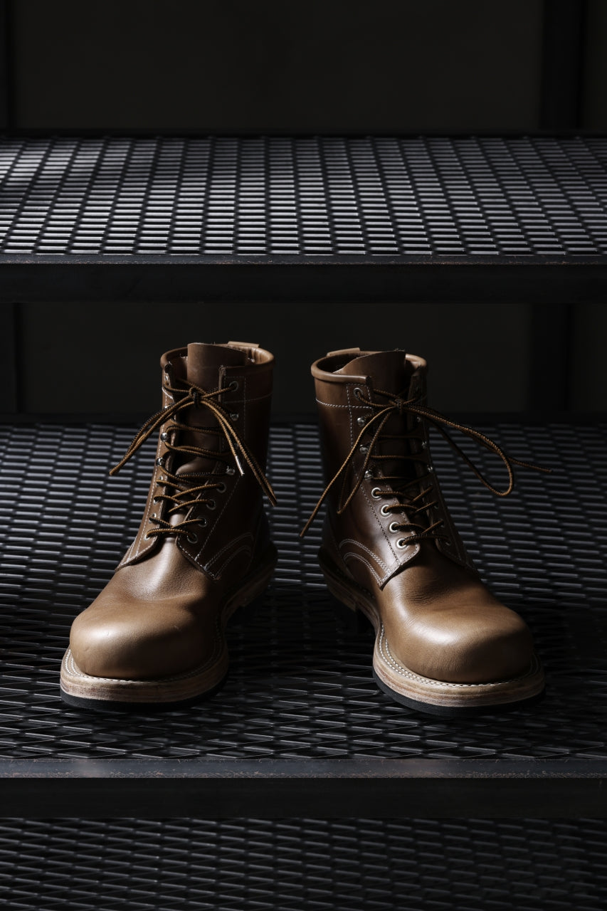 Portaille x LOOM exclusive DOUBLE STITCHED WELT WORKING BOOTS / HORWEEN CHROMEXCEL (NATURAL)