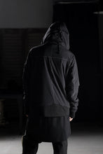 画像をギャラリービューアに読み込む, thom/krom MA-1 JACKET / ELASTIC NYLON + WARM PADDED (BLACK)