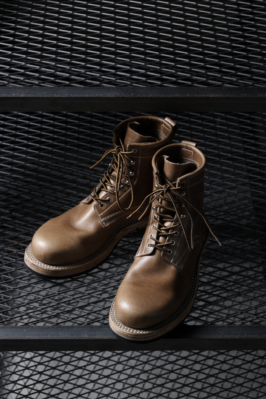 Portaille x LOOM exclusive DOUBLE STITCHED WELT WORKING BOOTS / HORWEEN CHROMEXCEL (NATURAL)