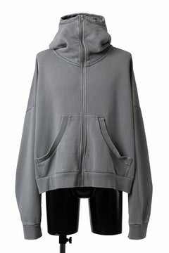 画像をギャラリービューアに読み込む, entire studios FULL ZIP SWEAT PARKA (RHINO)