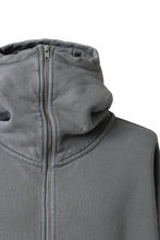 画像をギャラリービューアに読み込む, entire studios FULL ZIP SWEAT PARKA (RHINO)