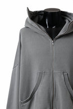 画像をギャラリービューアに読み込む, entire studios FULL ZIP SWEAT PARKA (RHINO)