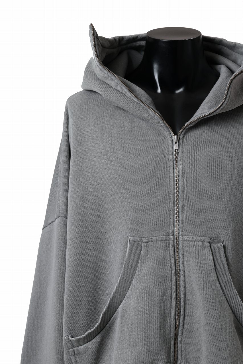 画像をギャラリービューアに読み込む, entire studios FULL ZIP SWEAT PARKA (RHINO)