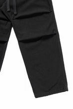 Load image into Gallery viewer, sus-sous exclusive wide pants / 10/2 linen cotton hop suck (BLACK)