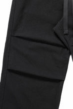 Load image into Gallery viewer, sus-sous exclusive wide pants / 10/2 linen cotton hop suck (BLACK)