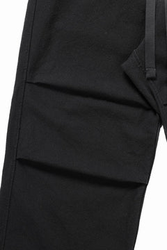 Load image into Gallery viewer, sus-sous exclusive wide pants / 10/2 linen cotton hop suck (BLACK)