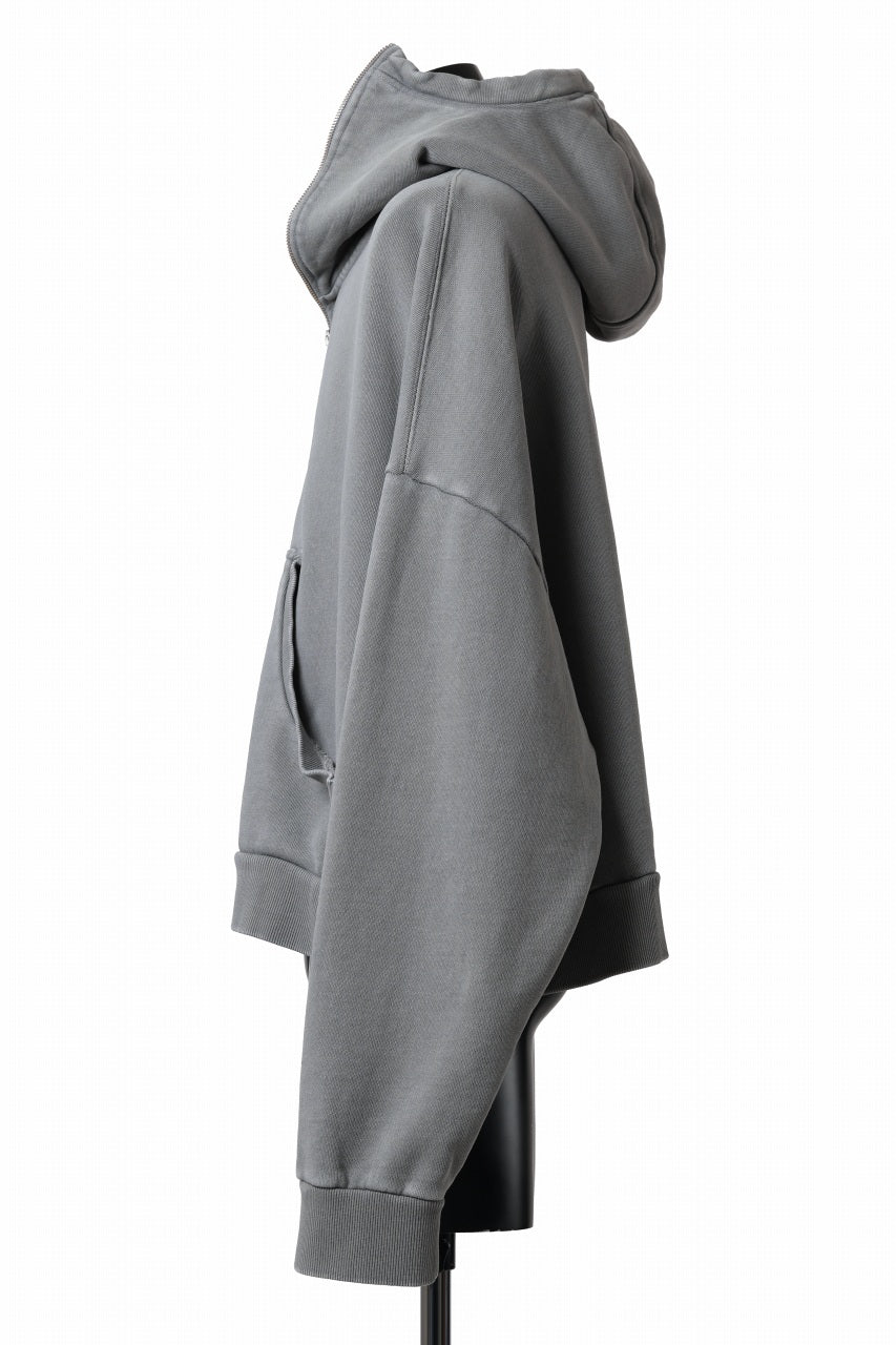 画像をギャラリービューアに読み込む, entire studios FULL ZIP SWEAT PARKA (RHINO)