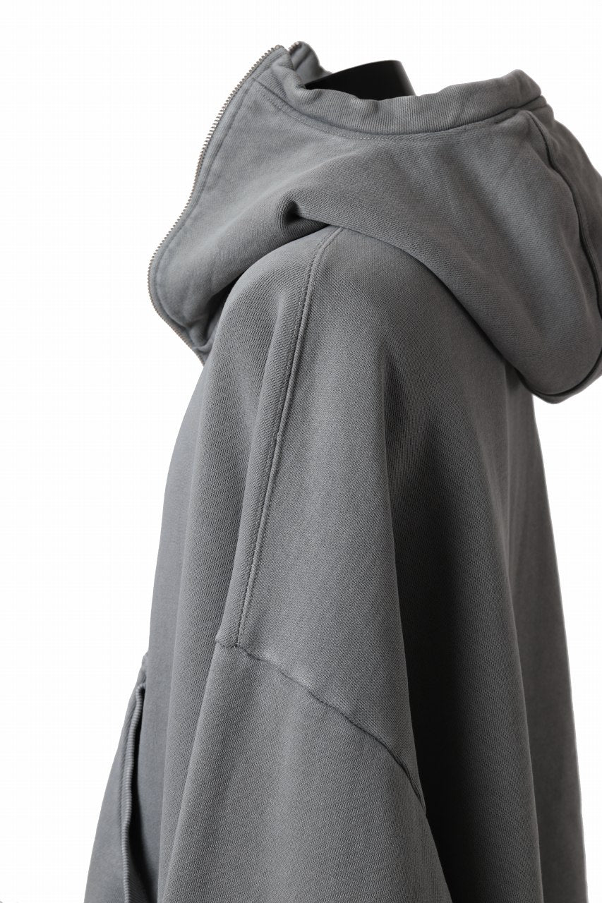 画像をギャラリービューアに読み込む, entire studios FULL ZIP SWEAT PARKA (RHINO)