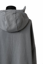 画像をギャラリービューアに読み込む, entire studios FULL ZIP SWEAT PARKA (RHINO)