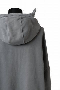 画像をギャラリービューアに読み込む, entire studios FULL ZIP SWEAT PARKA (RHINO)