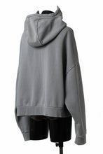 画像をギャラリービューアに読み込む, entire studios FULL ZIP SWEAT PARKA (RHINO)