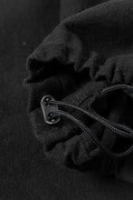 Load image into Gallery viewer, sus-sous exclusive wide pants / 10/2 linen cotton hop suck (BLACK)