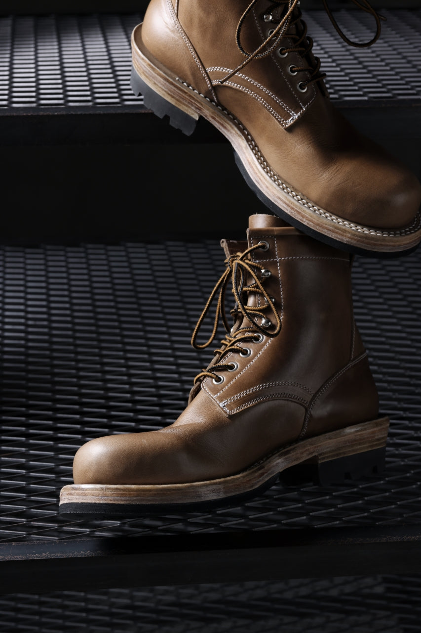 画像をギャラリービューアに読み込む, Portaille x LOOM exclusive DOUBLE STITCHED WELT WORKING BOOTS / HORWEEN CHROMEXCEL (NATURAL)