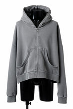 画像をギャラリービューアに読み込む, entire studios ETERNAL ZIP SWEAT PARKA (RHINO)