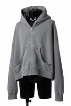 画像をギャラリービューアに読み込む, entire studios ETERNAL ZIP SWEAT PARKA (RHINO)