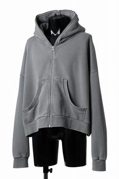 画像をギャラリービューアに読み込む, entire studios ETERNAL ZIP SWEAT PARKA (RHINO)