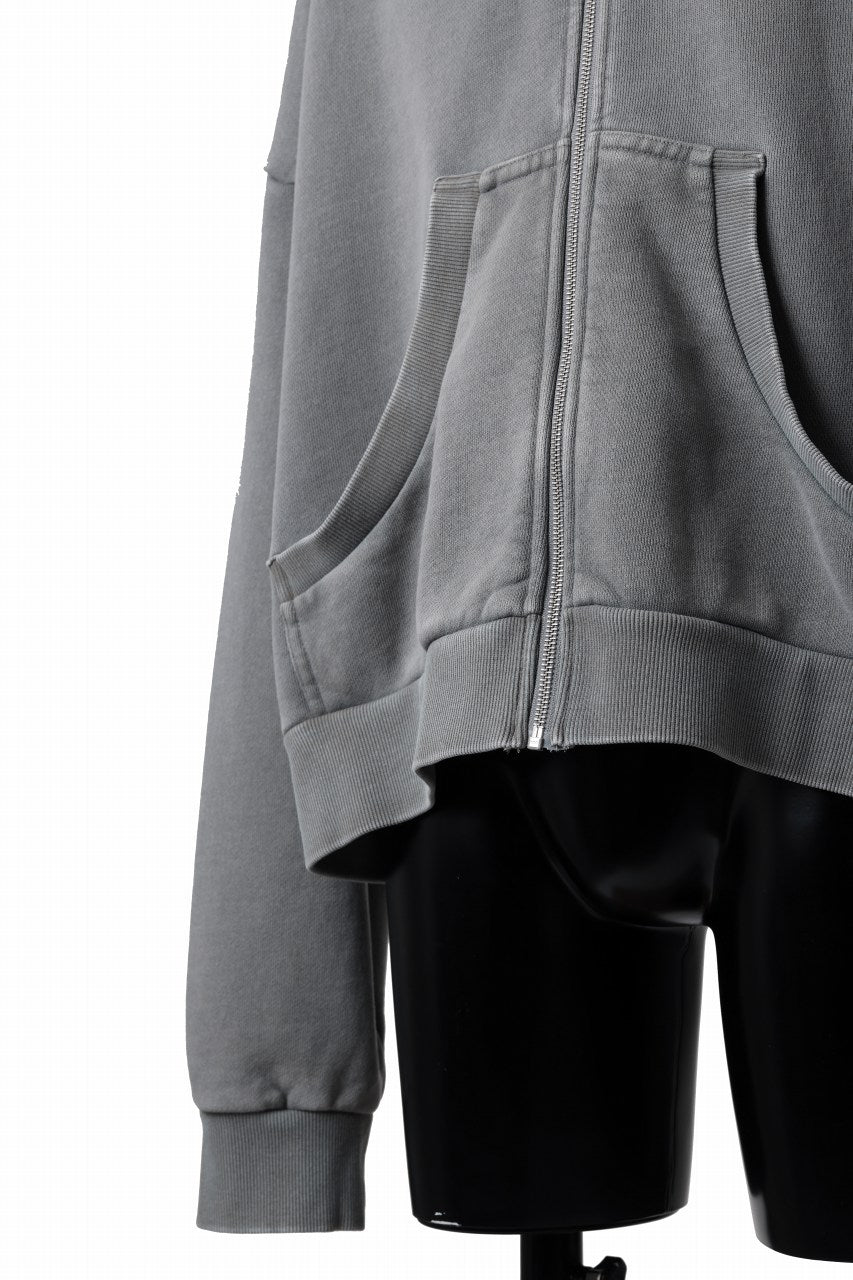 画像をギャラリービューアに読み込む, entire studios ETERNAL ZIP SWEAT PARKA (RHINO)