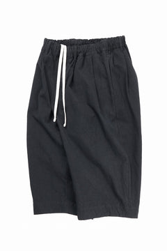 Load image into Gallery viewer, sus-sous exclusive atelier trousers / 10/2 linen cotton hop suck (BLACK)