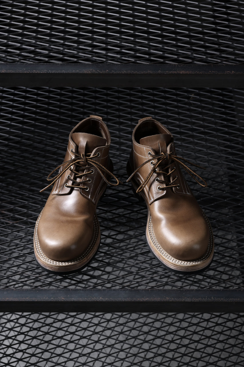 Portaille x LOOM exclusive DOUBLE STITCHED WELT WORKING DERBY / HORWEEN CHROMEXCEL (NATURAL)