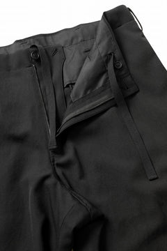 画像をギャラリービューアに読み込む, Y's for men SIDE TUCK CARGO POCKET PANTS / WRINKLED GABARDINE (BLACK)